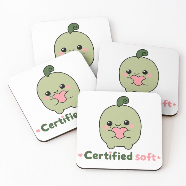 Item preview, Certified Soft Cute Heart Mascot designed and sold by srinig.