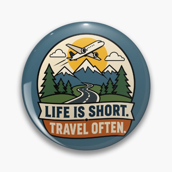 Item preview, Life is Short Travel Often designed and sold by Trippin-Tito's.