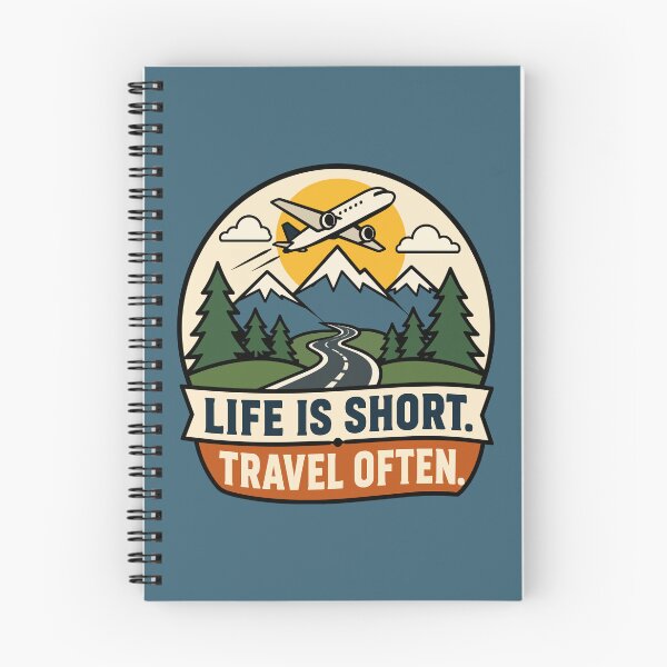 Item preview, Life is Short Travel Often designed and sold by Trippin-Tito's.