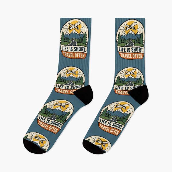 Item preview, Life is Short Travel Often designed and sold by Trippin-Tito's.
