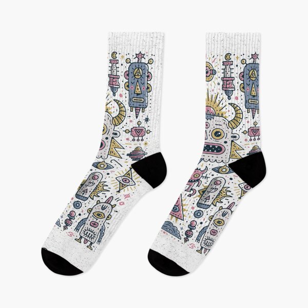 Item preview, Mystical Cosmic Creatures Abstract Pattern designed and sold by Romgora.