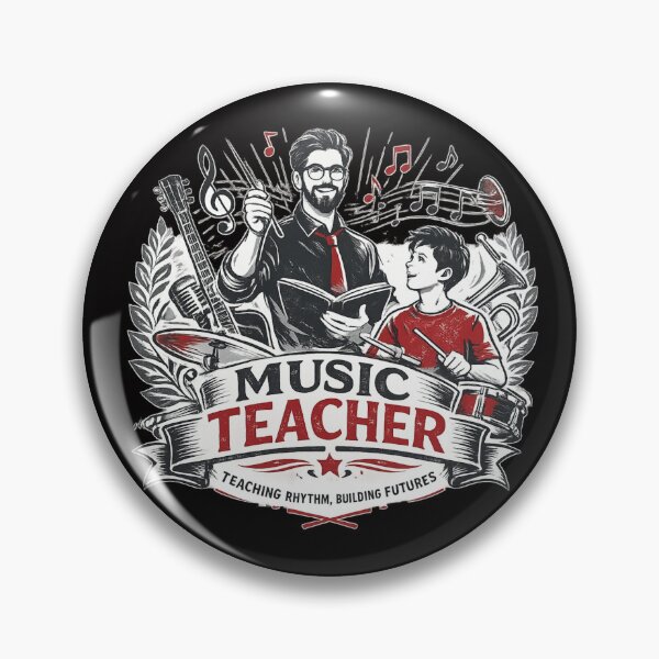 Item preview, Vintage Music Teacher Teaching Rhythm Illustration designed and sold by Tadeusz1.