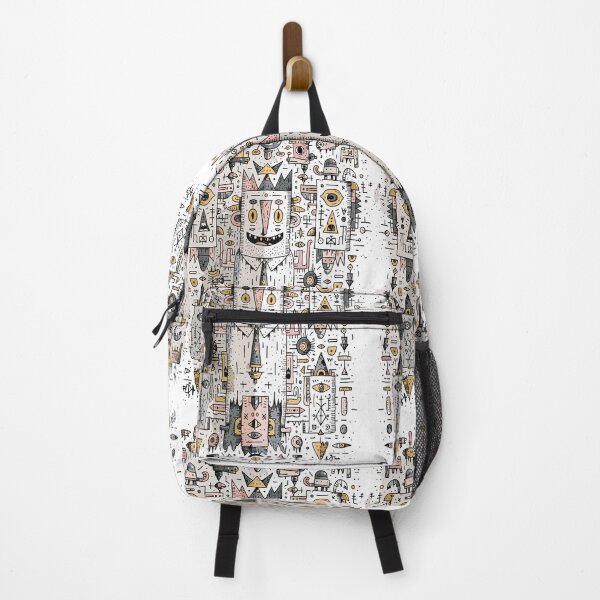 Item preview, Quirky Crowned King Intricate Abstract Design designed and sold by Romgora.