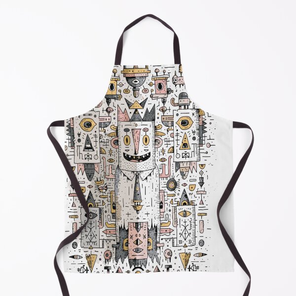 Item preview, Quirky Crowned King Intricate Abstract Design designed and sold by Romgora.