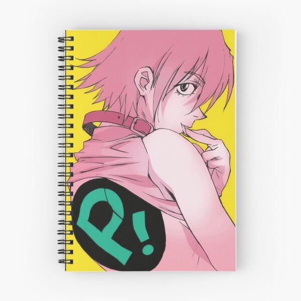 Item preview, FLCL (The FLCL Archives) Illustration designed and sold by Fire TheMann.