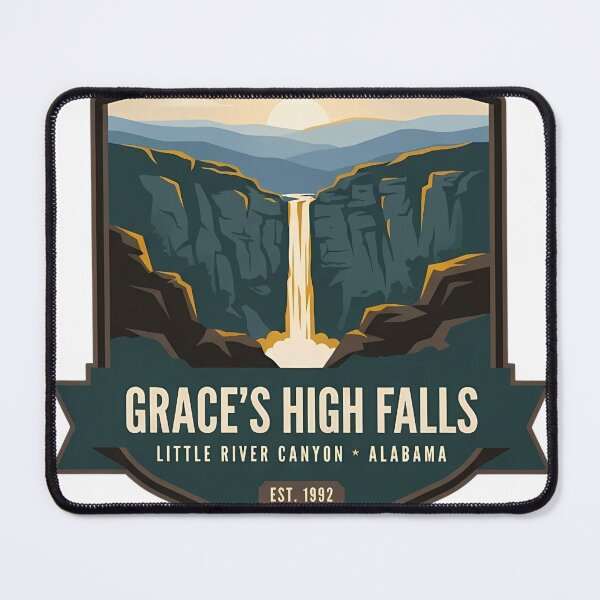 Item preview, Graces High Falls Little River Canyon Alabama designed and sold by DetourDgn.