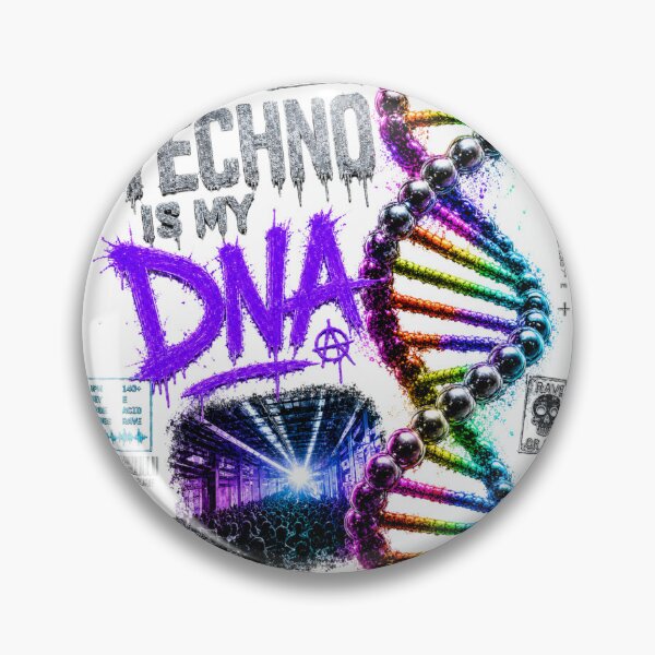 Item preview, TECHNO IS MY DNA    designed and sold by DAX4ART.