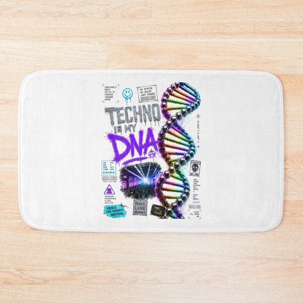 Item preview, TECHNO IS MY DNA    designed and sold by DAX4ART.