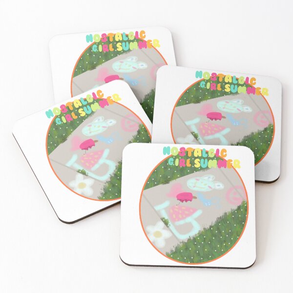 Item preview, Sidewalk Chalk Summer - Nostalgic Summer Stickers designed and sold by Sissy’s shop.