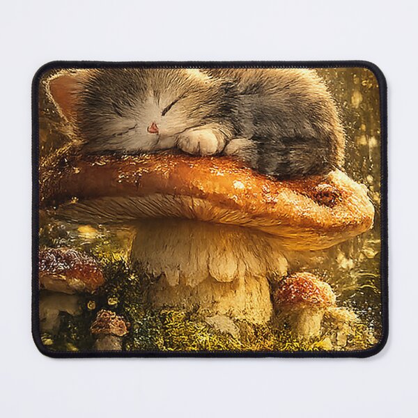Item preview, Enchanted Forest Cat Illustration designed and sold by Sara-Ai.