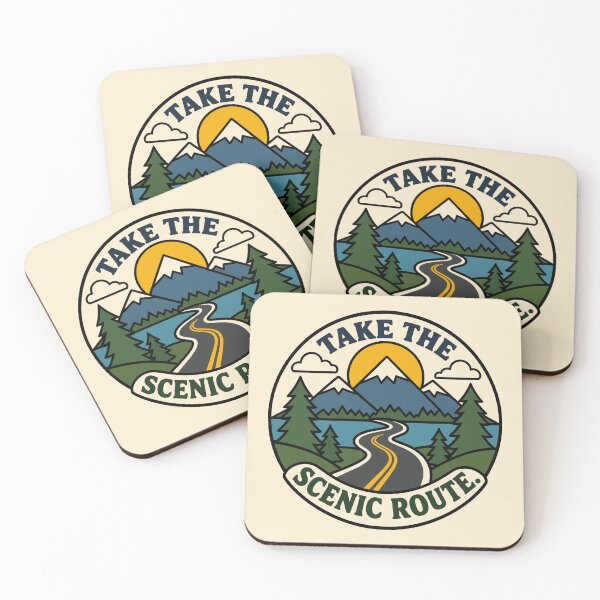 Item preview, Take the Scenic Route designed and sold by Trippin-Tito's.