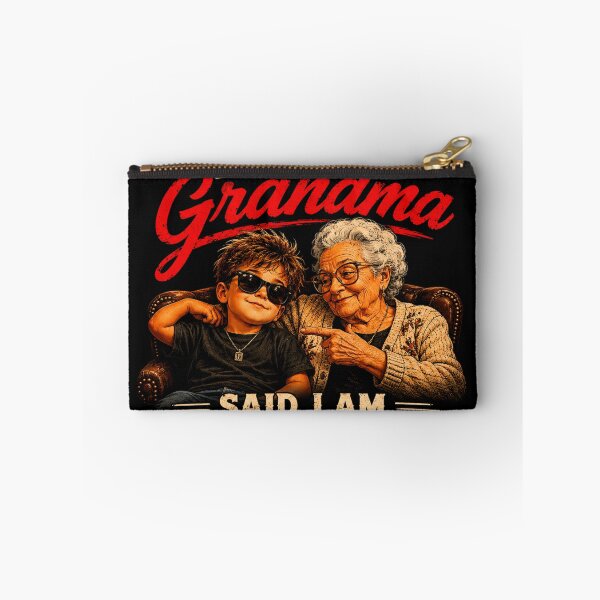 Item preview, IDK Grandma Said I Am Handsome – Funny Grandma Quote Vintage T-Shirt designed and sold by INVIKETOS.