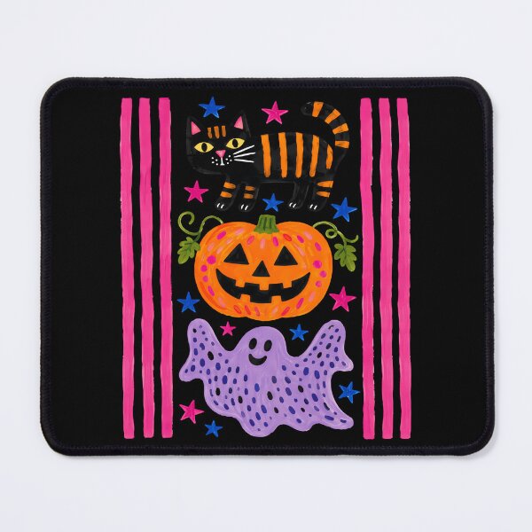 Item preview, Cute Halloween Cat Pumpkin Ghost Hand Painted Look designed and sold by Anime-Nomad.