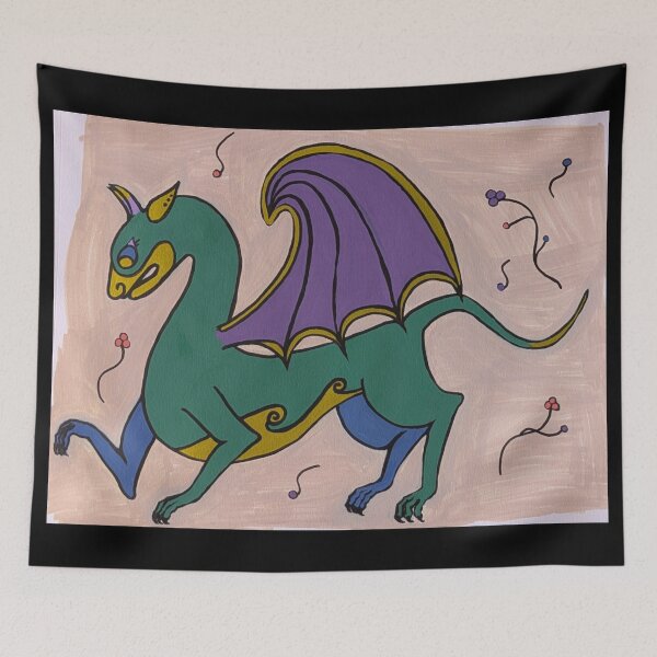 Item preview, Dragon designed and sold by Dark Moon Art Studio.