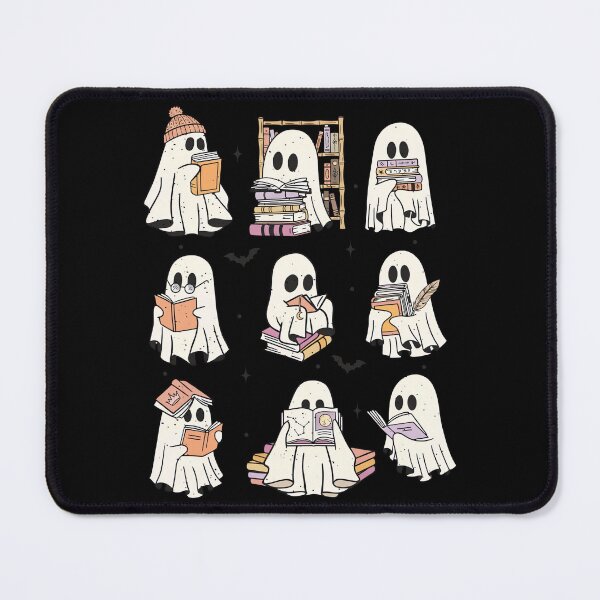 Item preview, Cute Reading Ghost Halloween Book Lover Librarian Reader designed and sold by Anime-Nomad.