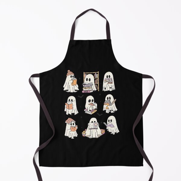 Item preview, Cute Reading Ghost Halloween Book Lover Librarian Reader designed and sold by Anime-Nomad.