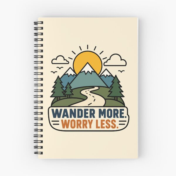 Item preview, Wander More Worry Less designed and sold by Trippin-Tito's.