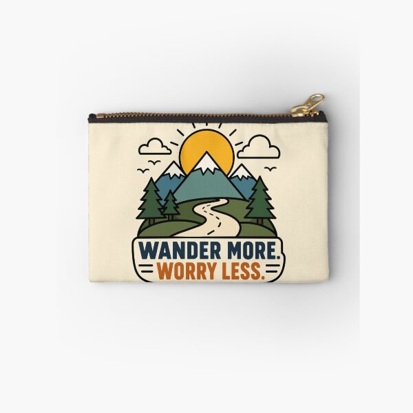 Item preview, Wander More Worry Less designed and sold by Trippin-Tito's.