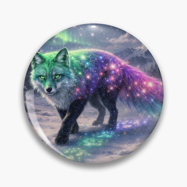 Item preview, AuroraFox–Keeper of the Northern Light designed and sold by ANNART1602.