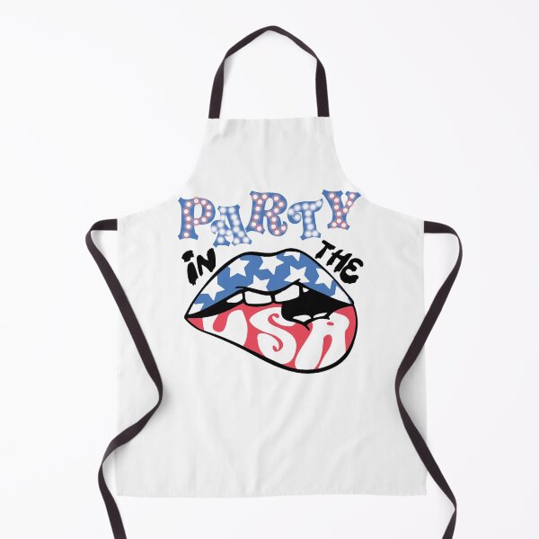 Item preview, Party In The USA Patriotic Lips Graphic designed and sold by The secret storage room.