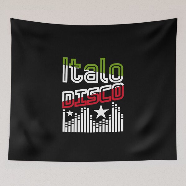 Item preview, Italo Disco Retro 80s Italian Music Equalizer Block designed and sold by Graphroad.