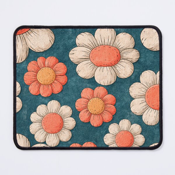 Item preview, Floral Seamless Pattern 4 | Modern Pink & Coral Wildflowers | Botanical Repeating Design | Cottagecore Flower Art designed and sold by Kybruno's Creations.