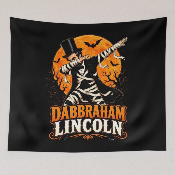 Item preview, Dabbraham Lincoln Halloween Mummy Dabbing designed and sold by Anime-Nomad.