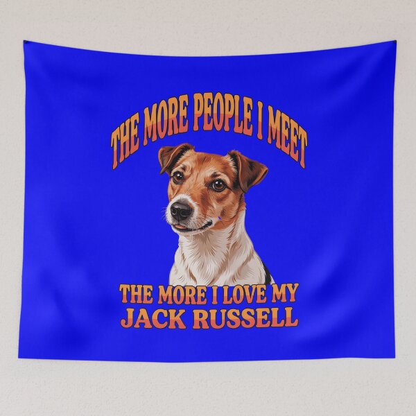 Item preview, Jack Russell Dog Owner The More People I Meet The More I Love My Jack Russell designed and sold by fantasticdesign.