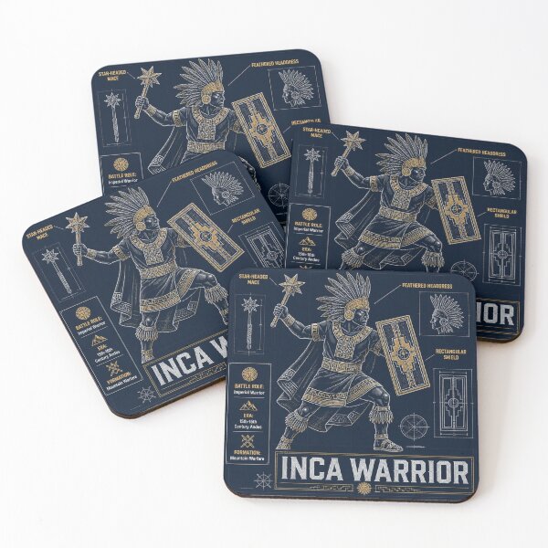 Item preview, Inca Warrior Blueprint Art designed and sold by SunnyDesign82.