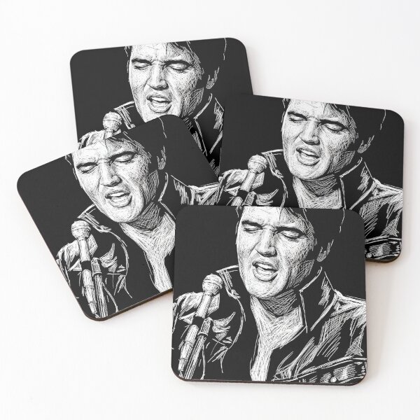 Item preview, Elvis Presley Scribel Art designed and sold by stoppedonlin.