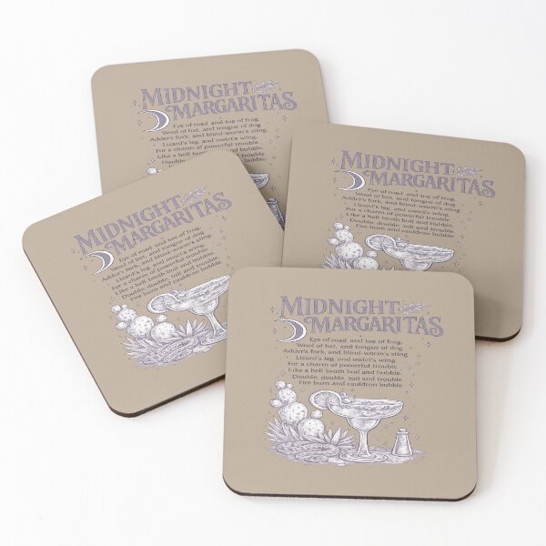 Item preview, Midnight Margaritas for Desert Witches designed and sold by POD DYNASTY | Original Print On Demand T-Shirt Graphics.