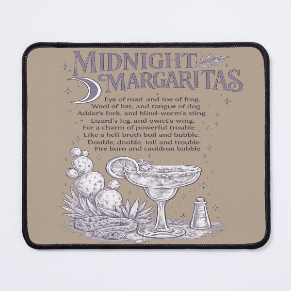 Item preview, Midnight Margaritas for Desert Witches designed and sold by POD DYNASTY | Original Print On Demand T-Shirt Graphics.