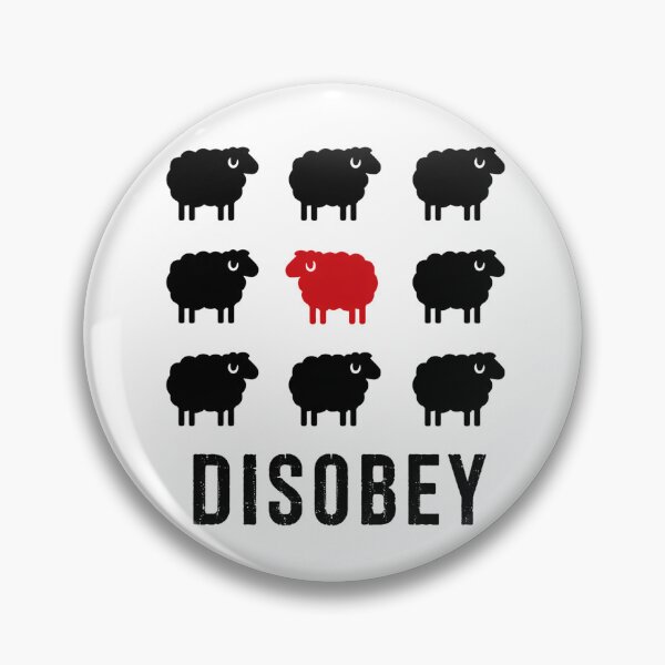 Item preview, Disobey | Be Different | Minimal Design designed and sold by thesmokeydogs.