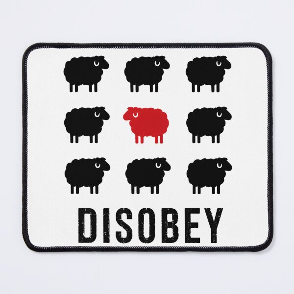 Item preview, Disobey | Be Different | Minimal Design designed and sold by thesmokeydogs.