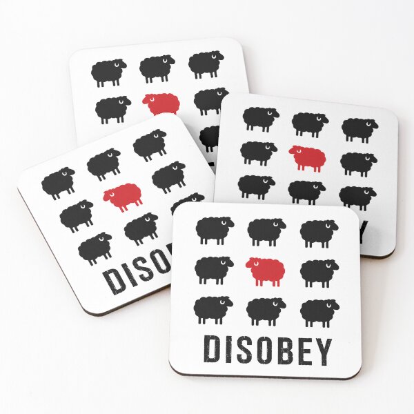 Item preview, Disobey | Be Different | Minimal Design designed and sold by thesmokeydogs.
