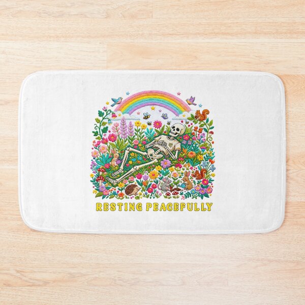 Item preview, Peaceful Meadow Skeleton designed and sold by TeeARTHY.