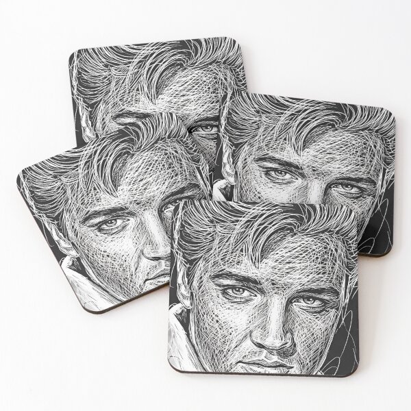 Item preview, Elvis Presley Scribel Art designed and sold by stoppedonlin.