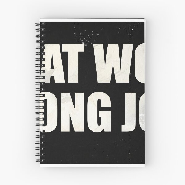 Item preview, "Great Work. Wrong Job." Grungy Typographic Resignation Quote designed and sold by wanabeyourdog.