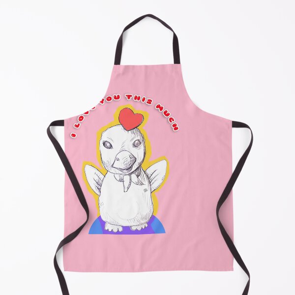 Item preview, I Love You This Much Duck (Drawing by ACCI) designed and sold by VanyssaGraphics.