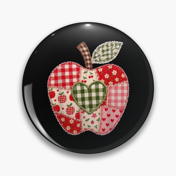 Item preview, Cute Patchwork Preppy Apples Back to School Teacher Student designed and sold by hemagamo.