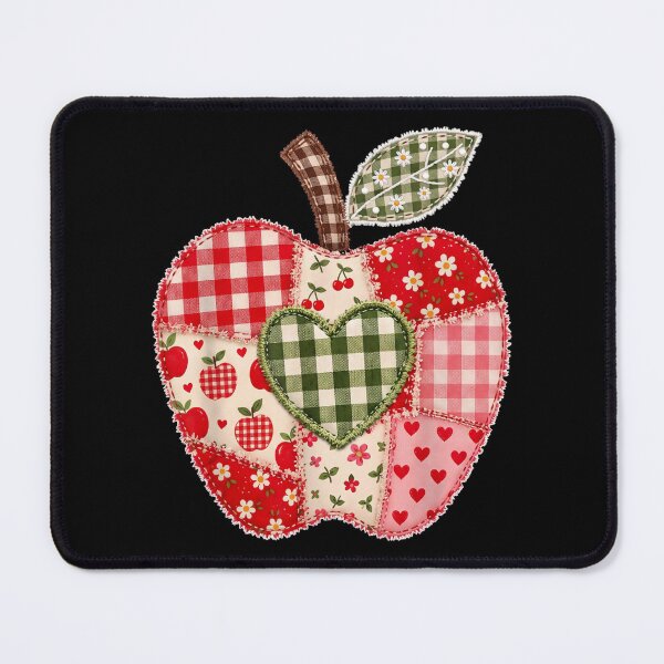 Item preview, Cute Patchwork Preppy Apples Back to School Teacher Student designed and sold by hemagamo.