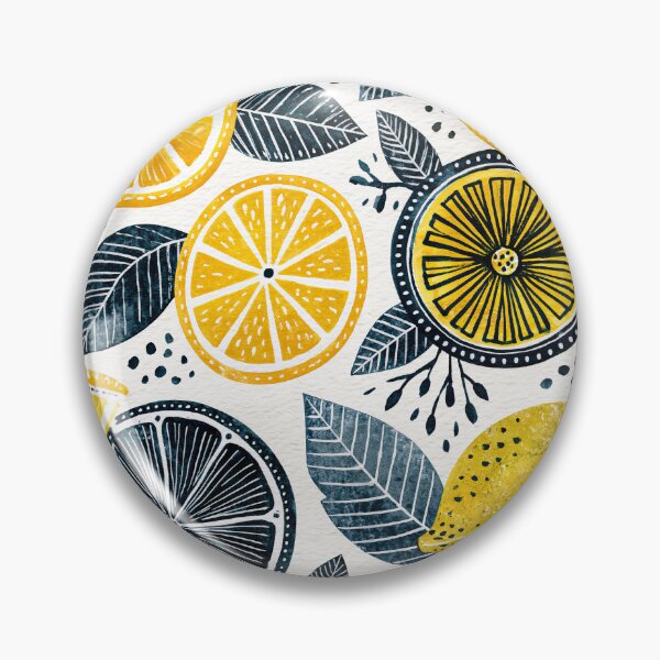 Item preview, Citrus Seamless Pattern | Modern Lemon & Orange Botanical Design | Hand-Drawn Fruit Illustration | Summer Kitchen Decor designed and sold by Kybruno's Creations.