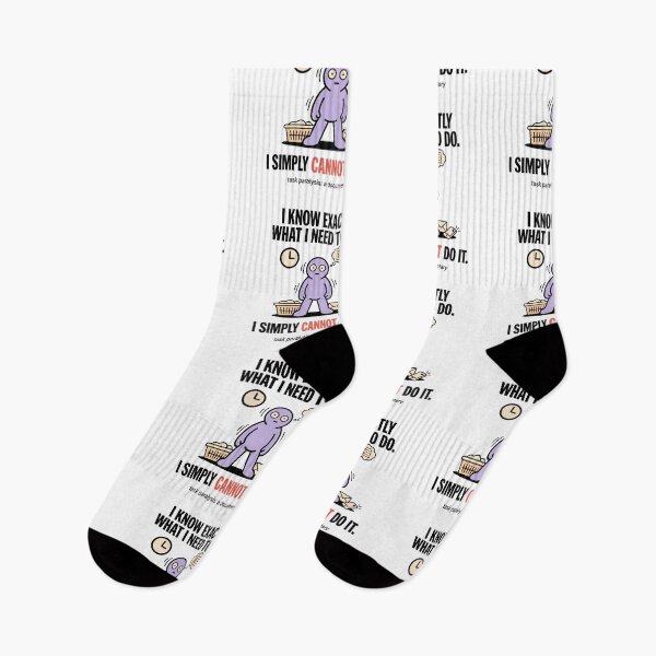 Item preview, Task Paralysis Executive Dysfunction Humor: I Simply Cannot Do It designed and sold by Osmose-Studio ⭐⭐⭐⭐⭐.