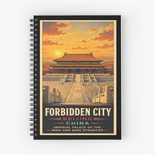 Item preview, Forbidden City Imperial Palace Poster | Historic Beijing Landmark | China Wall Art designed and sold by GnuArt.