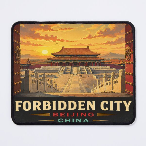 Item preview, Forbidden City Imperial Palace Poster | Historic Beijing Landmark | China Wall Art designed and sold by GnuArt.