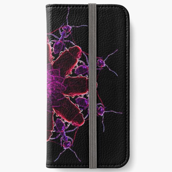 Multi bug circle iPhone Wallet