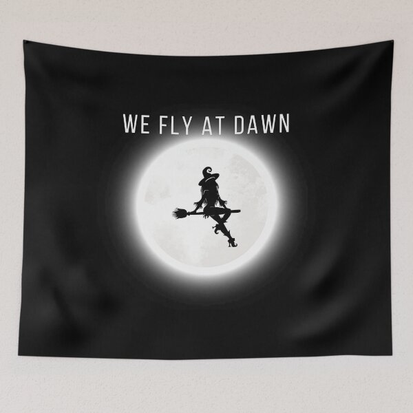 Item preview, Halloween We Fly At Dawn Sexy Witch Moon Womens designed and sold by Anime-Nomad.