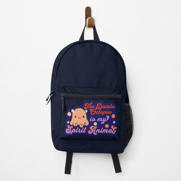 Item preview, The Dumbo Octopus is my Spirit Animal Retro Groovy Deep Blue designed and sold by glowvim.