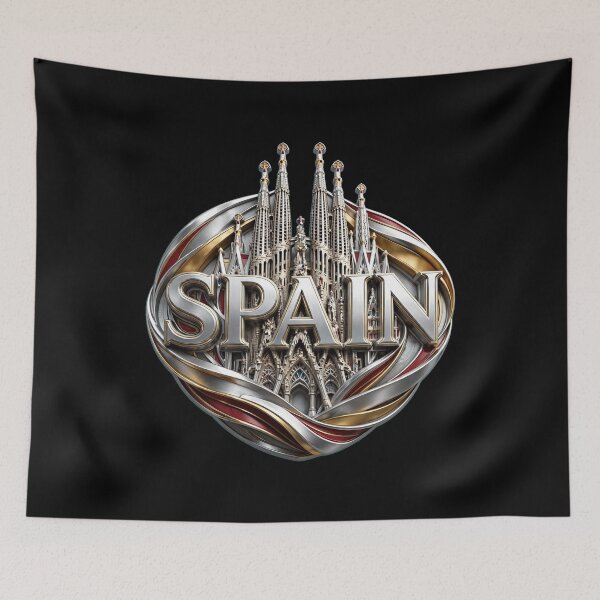 Item preview, Spain Spanish Flag Design, España Flag Shirt, Spanish Pride, Red Yellow Flag, Madrid Barcelona, Spanish Heritage, European Culture, National Pride Graphic designed and sold by Typologystudios.