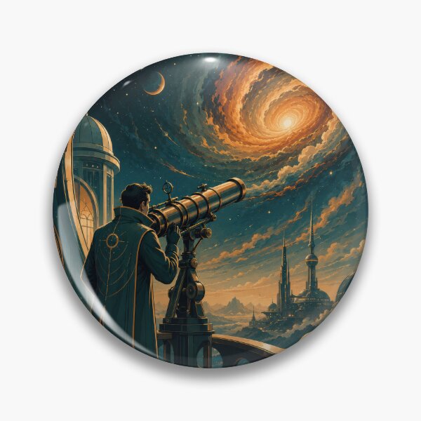 Item preview, Astronomer at the Edge of the Infinite  designed and sold by Sketchlegacy.